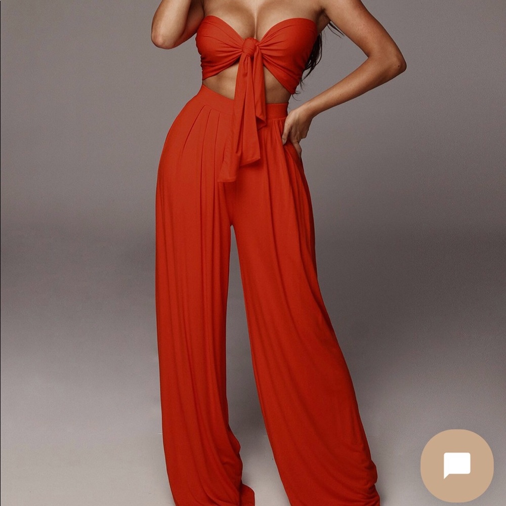 2 Piece Set; Orange
